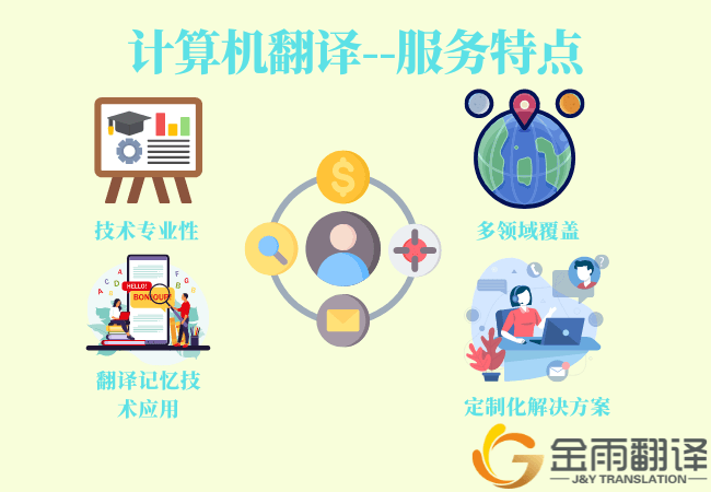 计算机翻译 - 服务特点