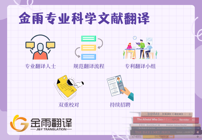 金雨专业科学文献翻译